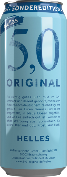 5,0 Original Helles oder Ratskrone**