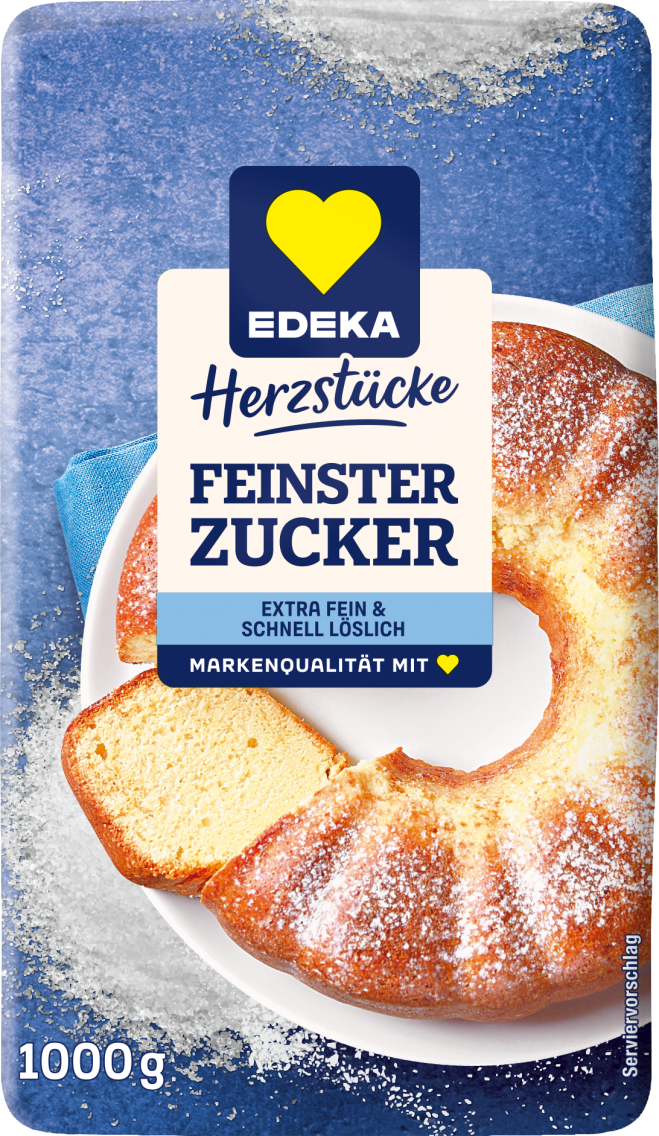 EDEKA Herzstücke feinster Zucker