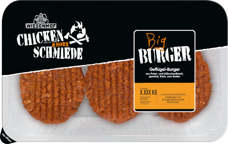 Wiesenhof Chicken Schmiede Big Burger