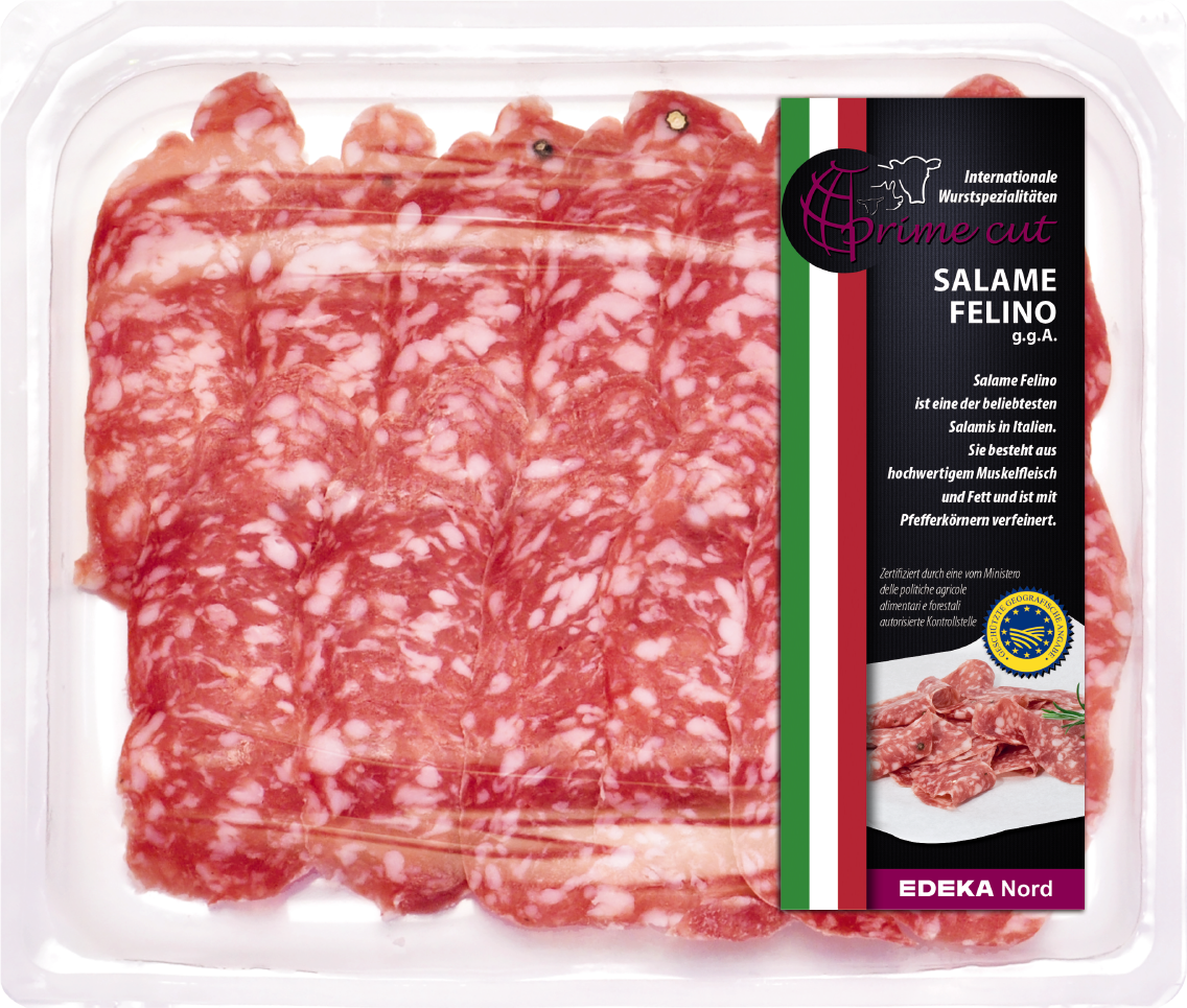 Prime Cut Prosciutto Crudo roh, Salame Felino oder Antipasto All' Emiliano
