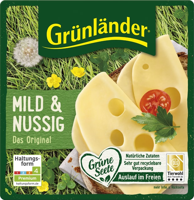 Grünländer in Scheiben