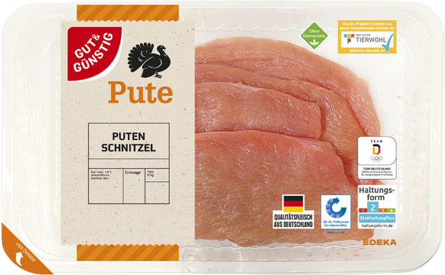 Gut & Günstig Putenschnitzel