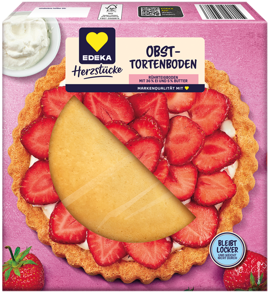 EDEKA Herzstücke Obsttortenboden