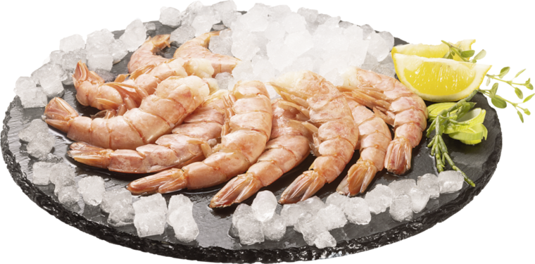 Argentinische Rotgarnelenschwänze