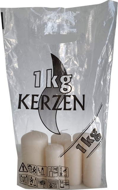 Stumpenkerzenbeutel