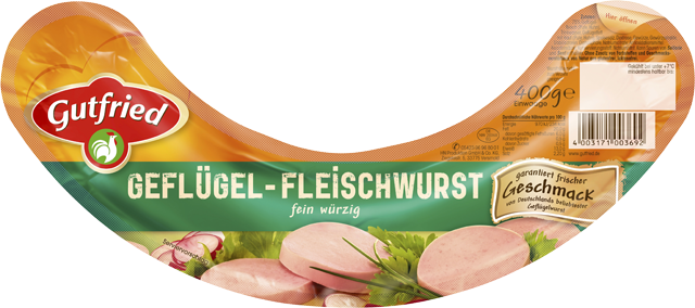 Gutfried Geflügel-Fleischwurst 