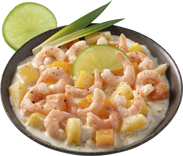 Fruchtiger Shrimps-Cocktail Miami 