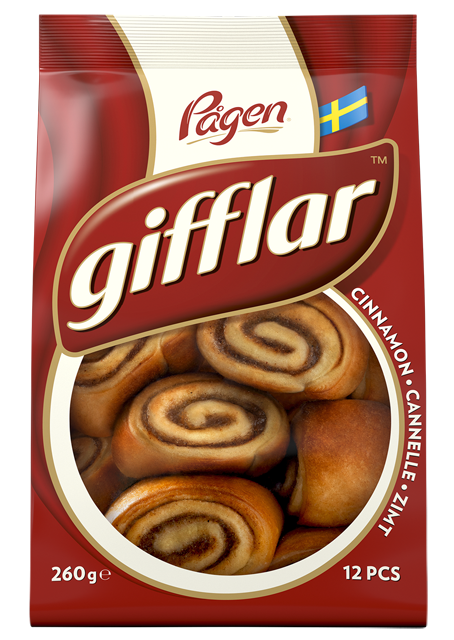 Pagen Gifflar Hefegebäck Zimt oder Vanilla