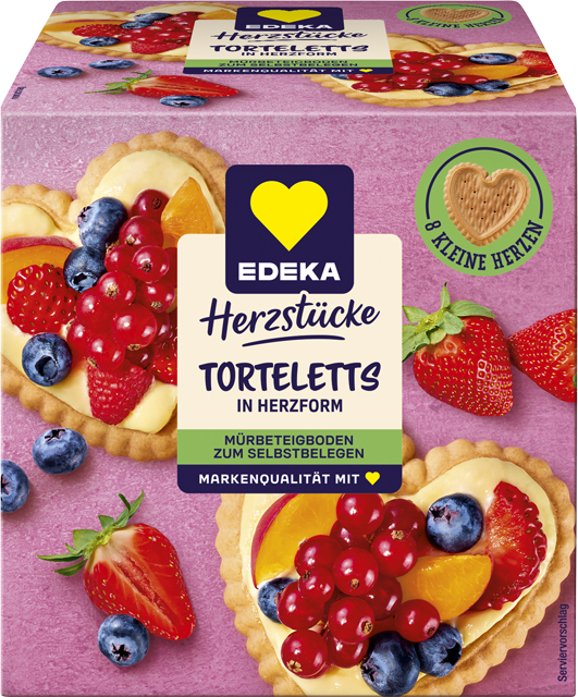 EDEKA Herzstücke Torteletts