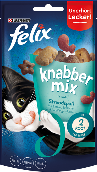 Nestlé Purina Felix Crispies oder Knabber-Mix