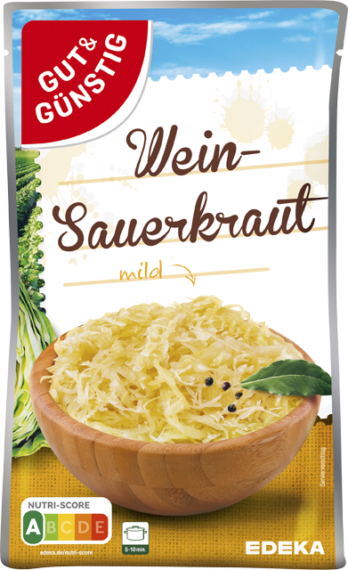 Gut & Günstig Wein-Sauerkraut 