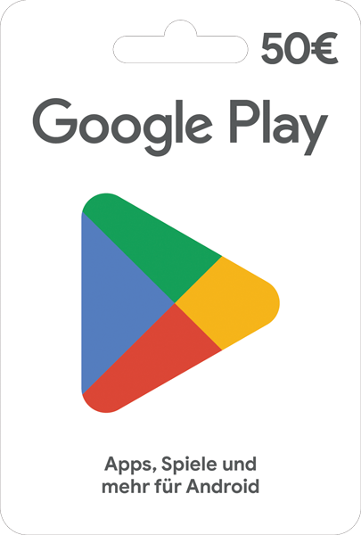 Google Play Gutschein 50,00