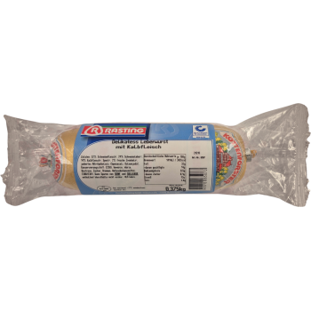 Rasting - Delikatess Leberwurst mit Kalbfleisch oder Schinkenwurst