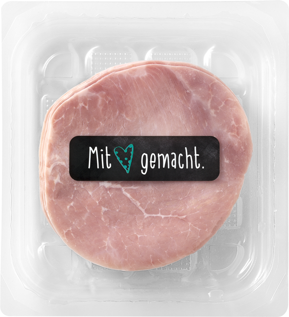 Mit Herz gemacht: Safthinterschinken gekocht