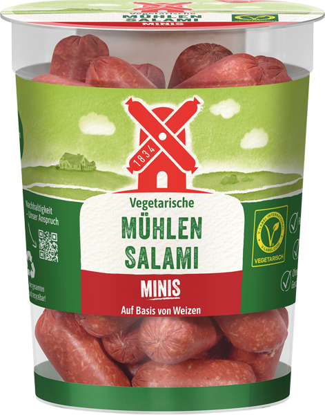 Rügenwalder Mühle Vegetarische Mühlenfrikadellen, Würstchen oder Salami Minis