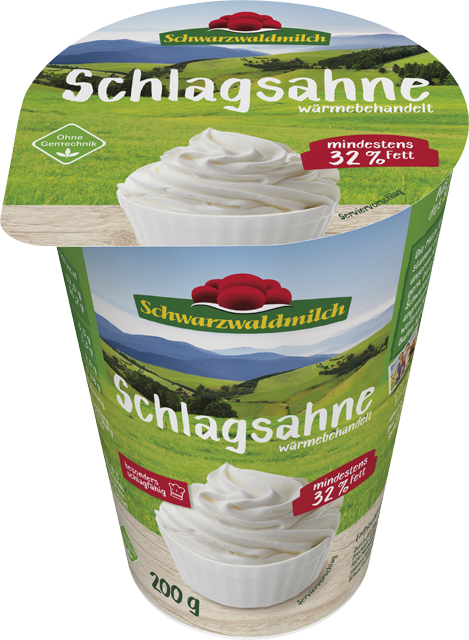 Schwarzwaldmilch Schlagsahne 