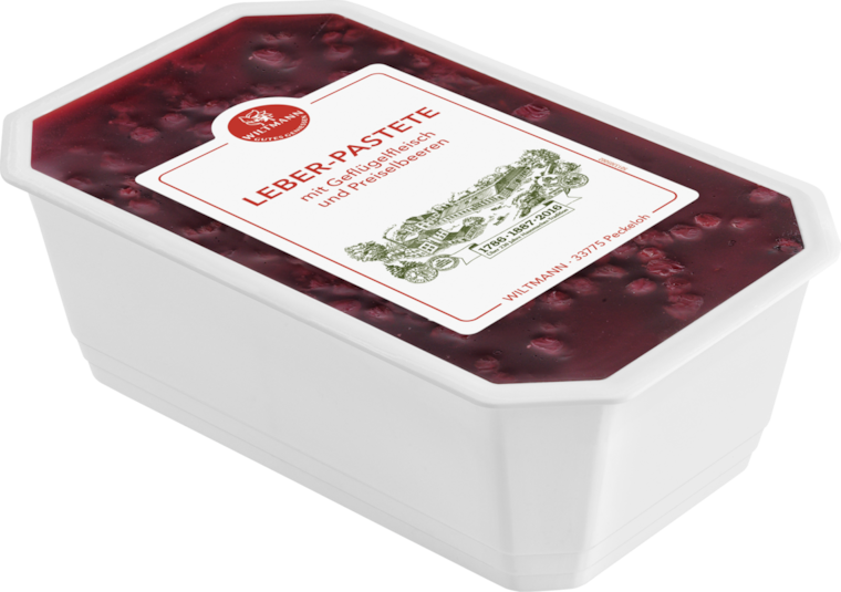 Wiltmann Geflügel- oder Pfefferleberpastete