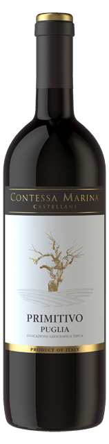 Italien: Castellani Primitivo Puglia IGT oder Negroamaro IGT