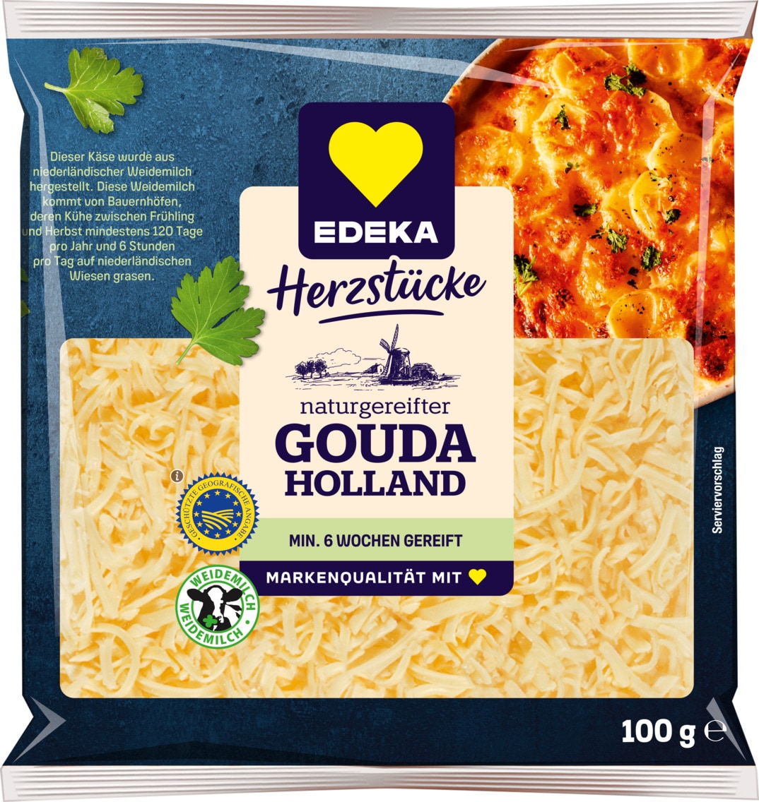 EDEKA Herzstücke Gouda gerieben