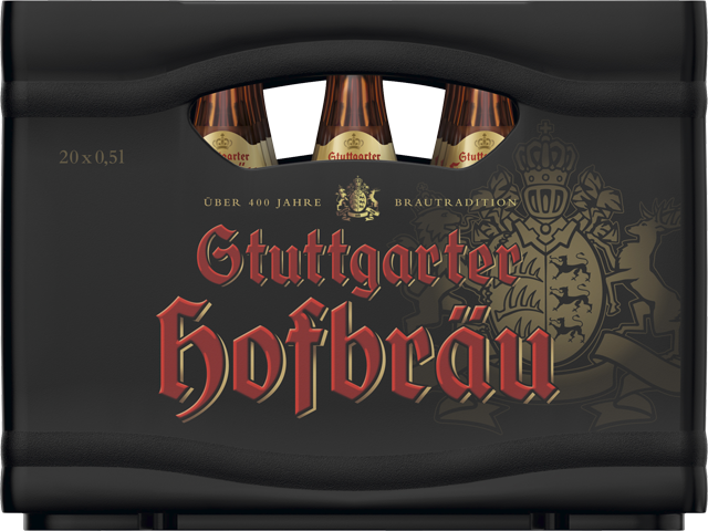 2 Kisten: Stuttgarter Hofbräu 