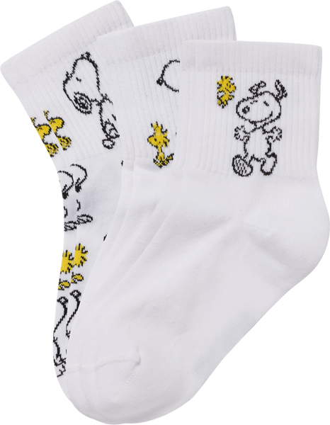 Peanuts Damen Crew-Socken