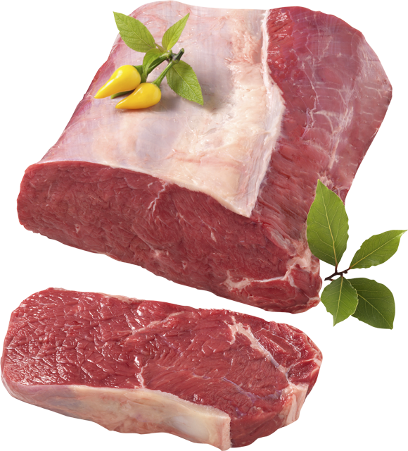 ¹Zart gereiftes Rindfleisch aus Deutschland: Rumpsteaks