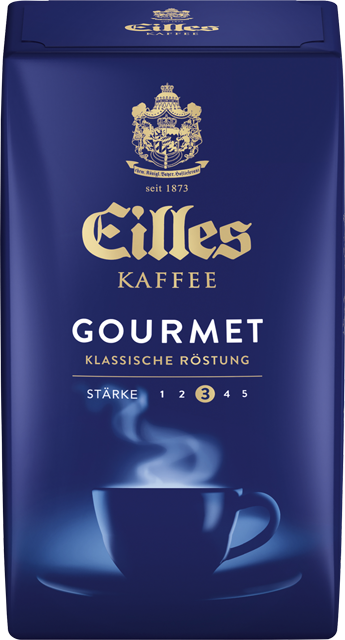 Eilles Gourmet Kaffee, Mövenpick Kaffee edle Komposition gemahlen oder Idee Kaffee