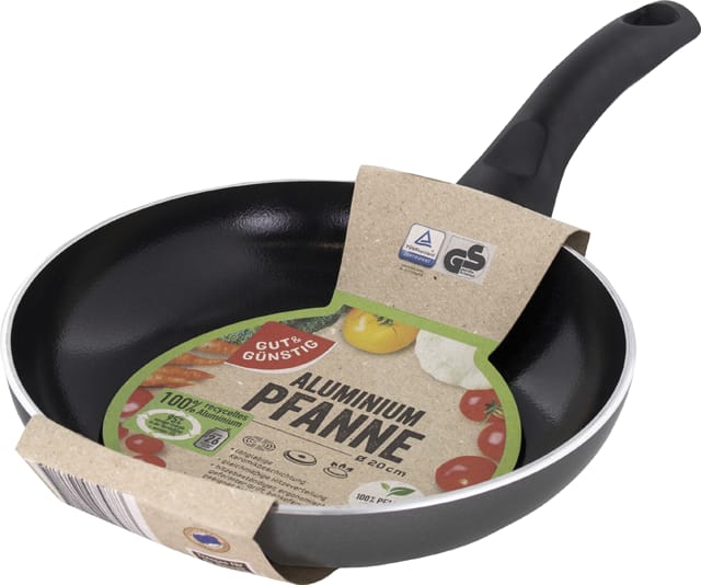 Gut & Günstig Aluminium Pfanne