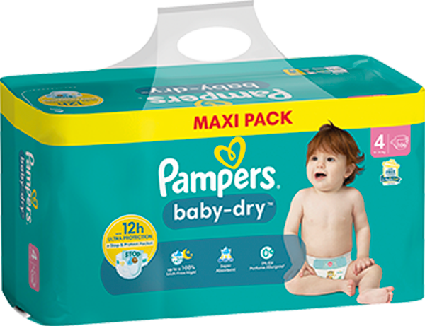 Pampers baby-dry-, Premium-Protection-Windeln oder -Pants