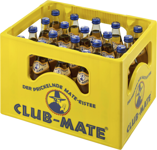 Club-Mate Eistee oder Ice-T Kraftstoff 