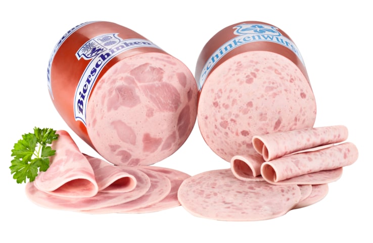 Bierschinken* oder Schinkenwurst*