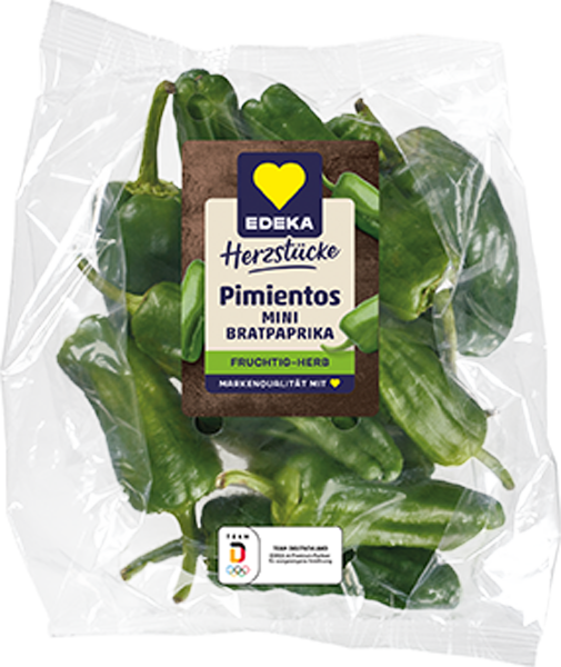 Spanien EDEKA Herzstücke Bratpaprika grün