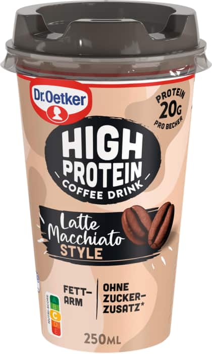 Dr. Oetker High Protein Mousse, Coffee Drink oder Shake