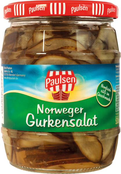 Paulsen Norweger Gurkensalat