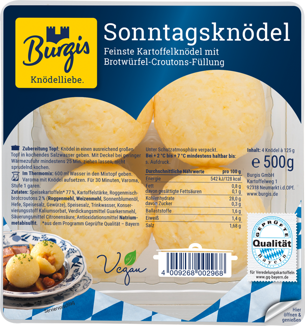 Burgis Sonntagsknödel 