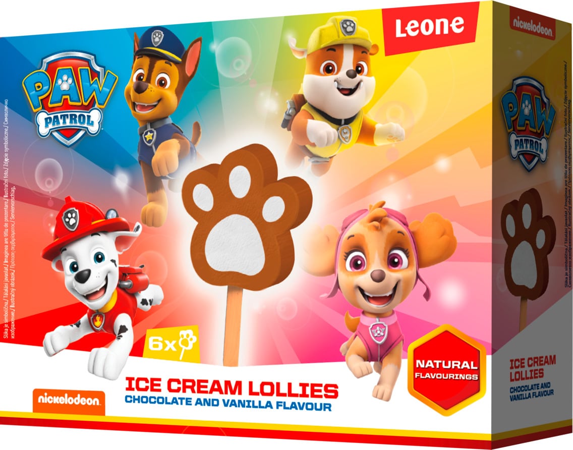 Paw Patrol Ice Cream Lollies