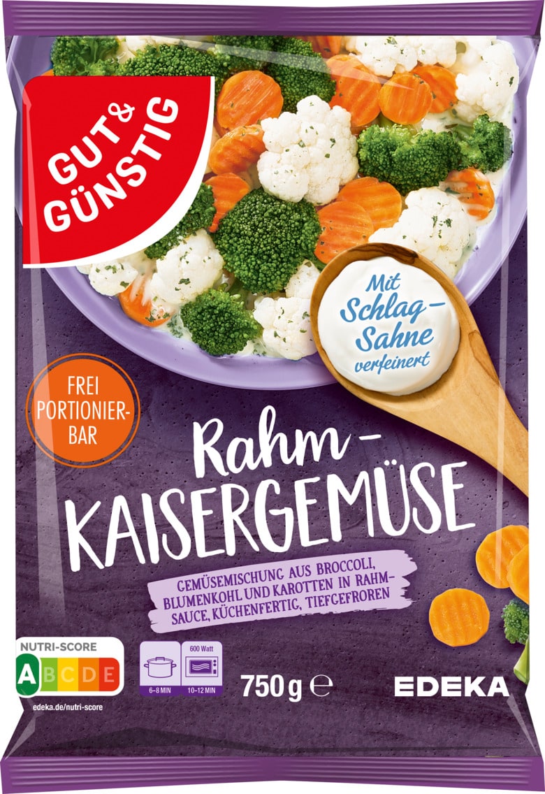 Gut & Günstig Rahm-Kaisergemüse