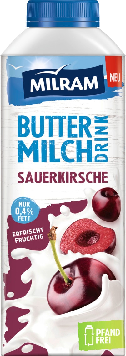 Milram Butter Milch oder Kefir Drink
