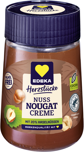 EDEKA Herzstücke Nuss Nougat oder Keks & Karamell Creme 