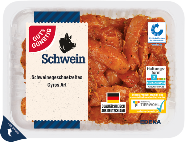 GUT&GÜNSTIG Schweinegeschnetzeltes