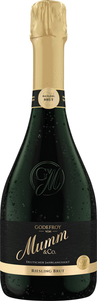 Godefroy von Mumm Riesling Brut oder Pinot Noir Rosé