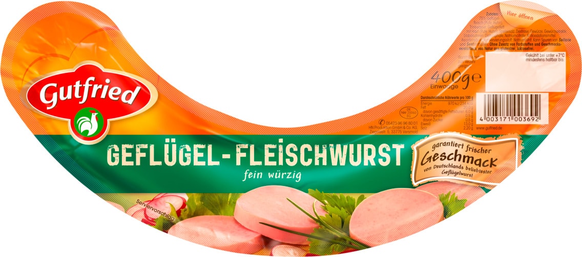 Gutfried Geflügel-Fleischwurst
