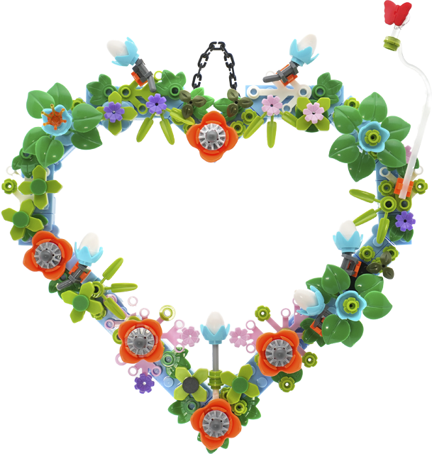 Triton-X Baustein-Blumen-Set Blütentraum