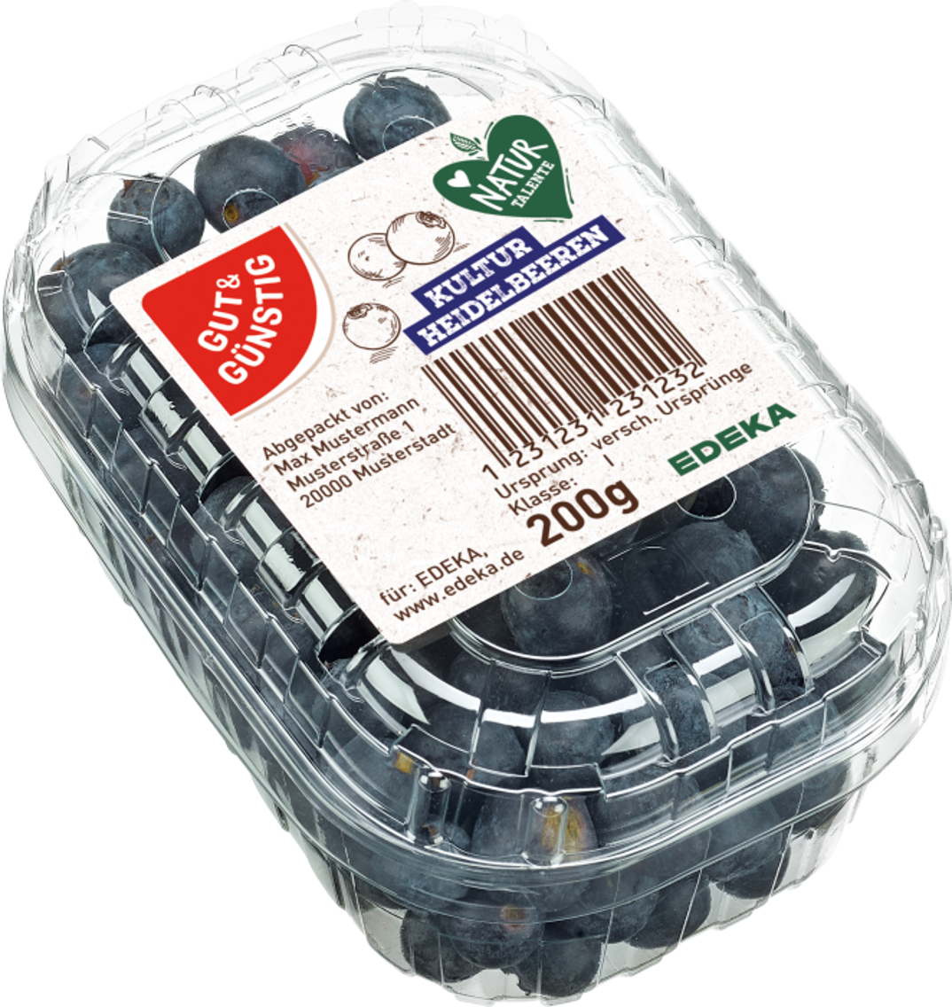 GUT&GÜNSTIG Kulturheidelbeeren oder Driscoll´s Brombeeren