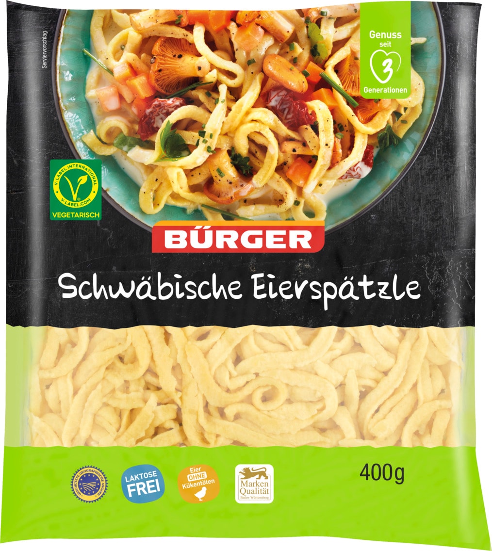 Bürger Spätzle oder Knöpfle
