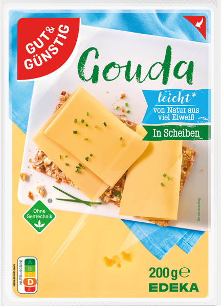 GUT&GÜNSTIG Gouda oder Maasdamer leicht