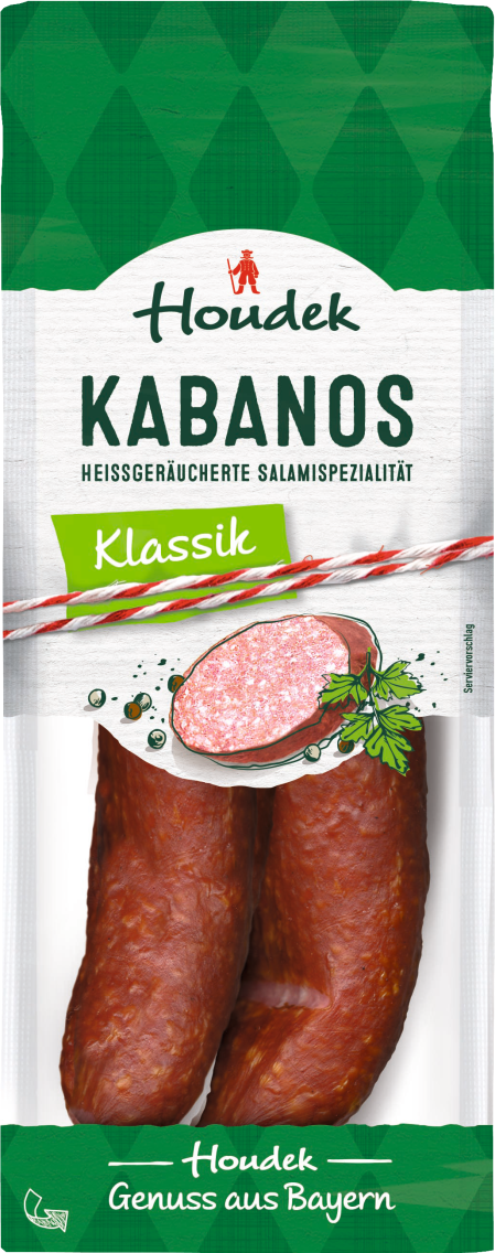 Houdek Kabanos, Klassik oder mit Käse