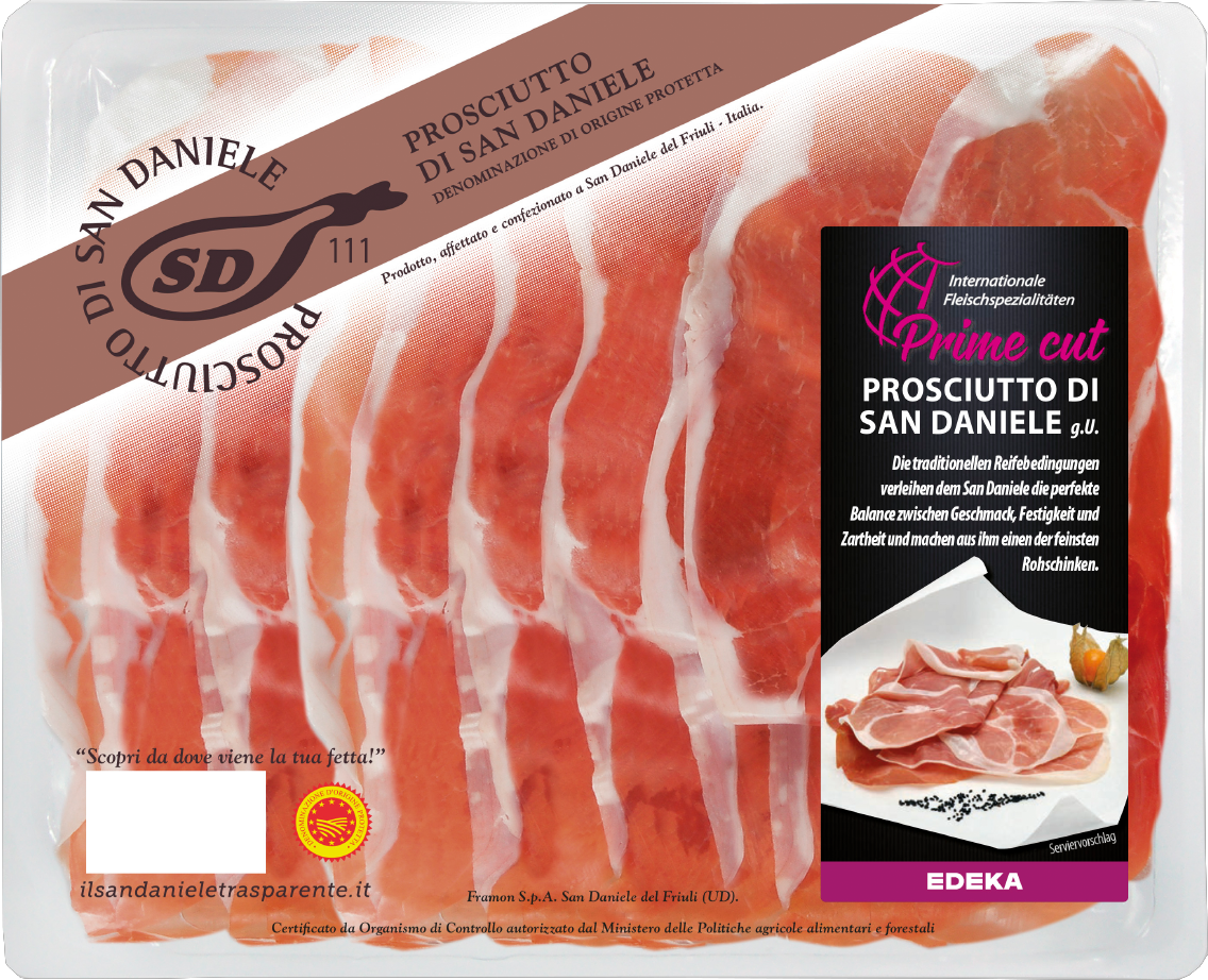 Prime Cut Prosciutto Di San Daniele