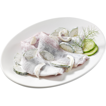 Matjesfilet in Dillrahm