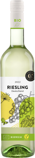 Bio Pinot Grigio Terre d‘Abruzzo trocken IGT, Riesling Pfalz trocken 